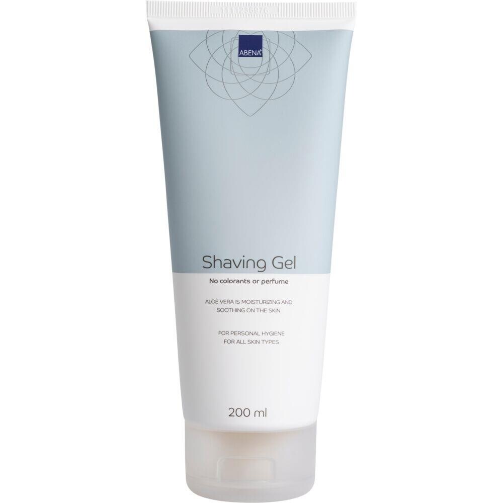 Barbergel – ABENA – Uden farve og parfume – 200 ml