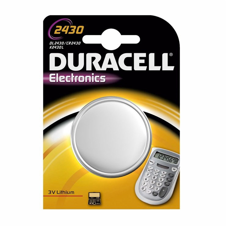 Batteri Duracell Electronics 2430 1stk