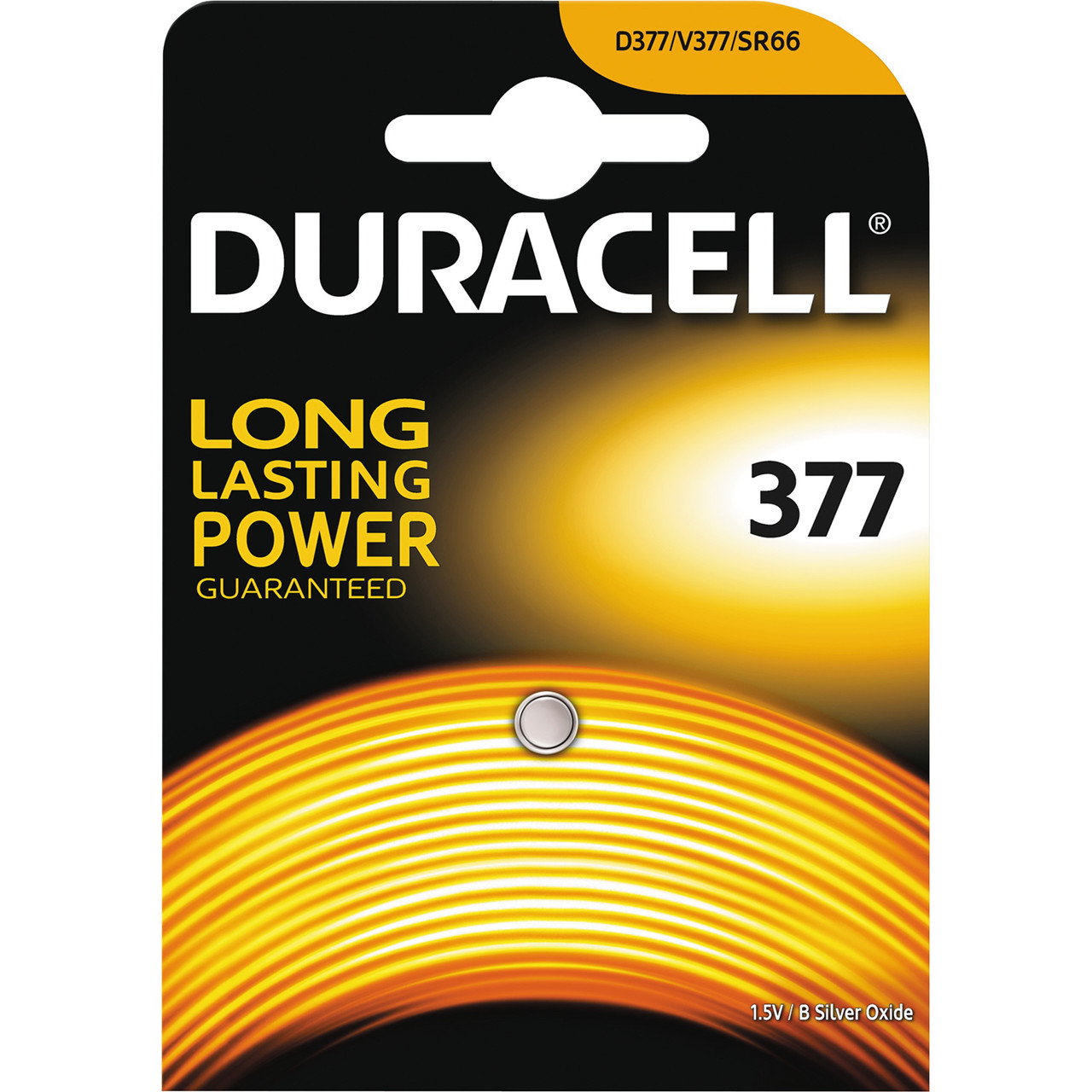 Batteri Duracell Electronics 377 SR66 1stk