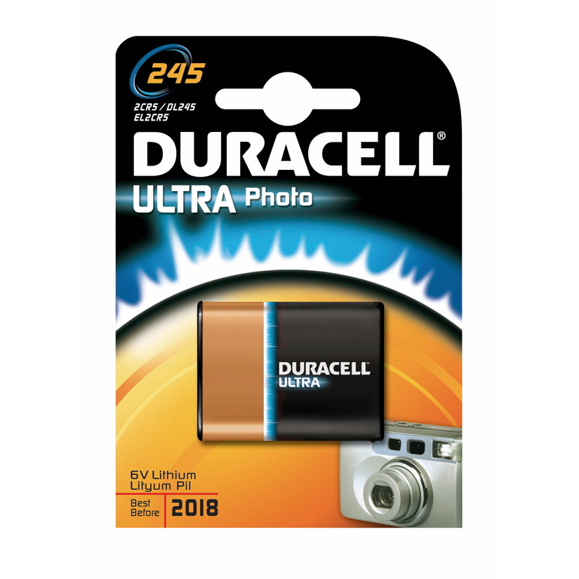 Batteri Duracell Ultra Photo 245 1stk