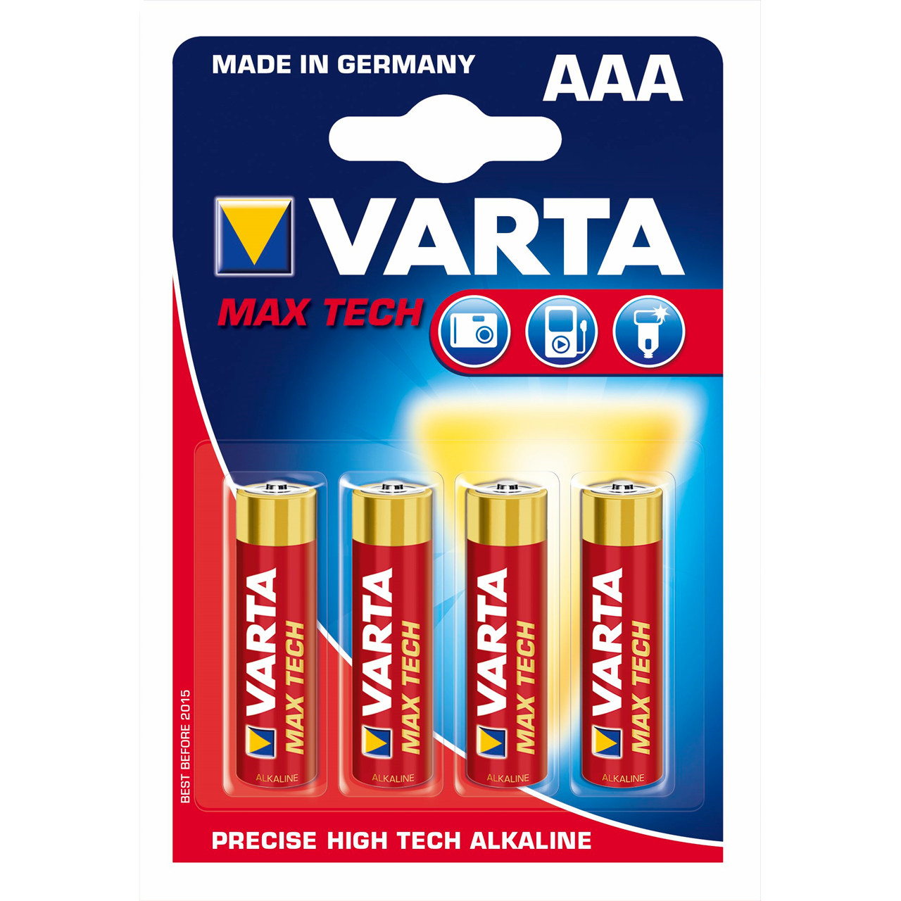 AAA Batterier Max Tech Varta - 4703 Micro LR 3 - 4 stk