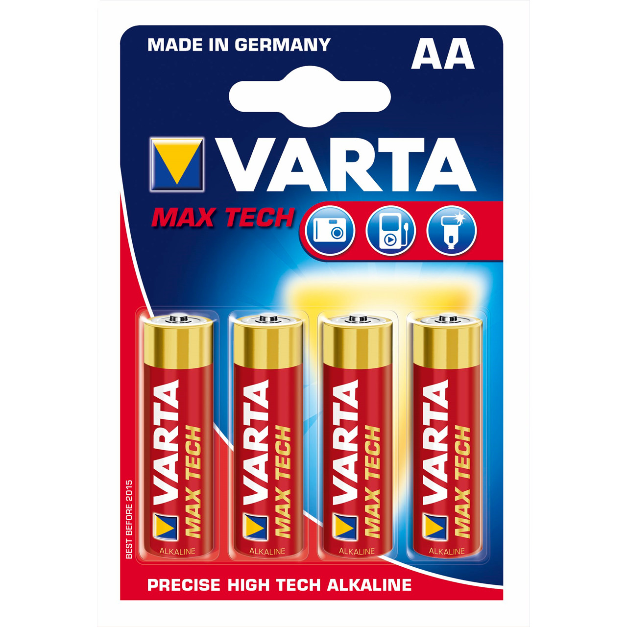 Batterier AA Max Tech Varta - 4706 Mignon LR 6 - 4 stk