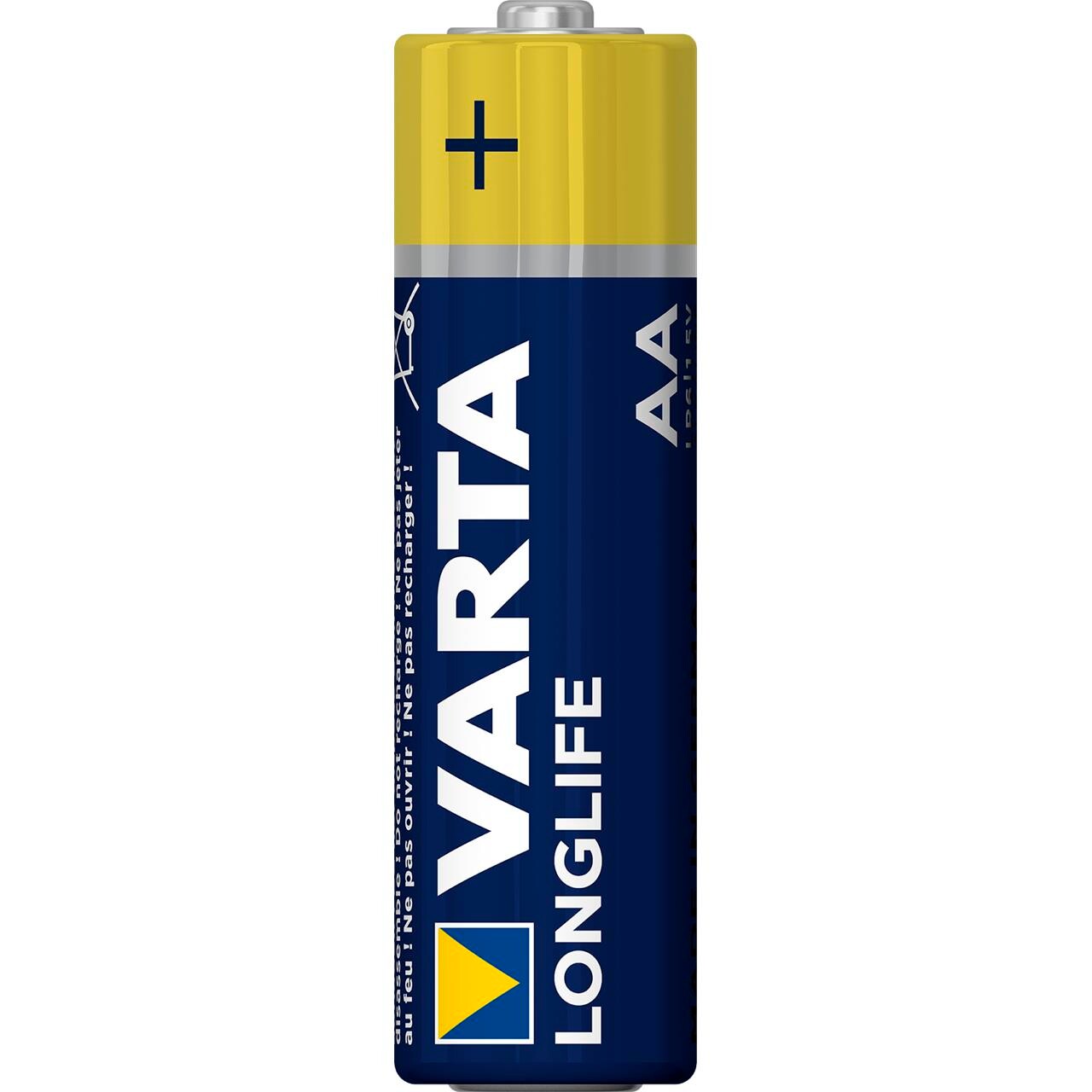Batterier AA Varta Longlife - 8 stk