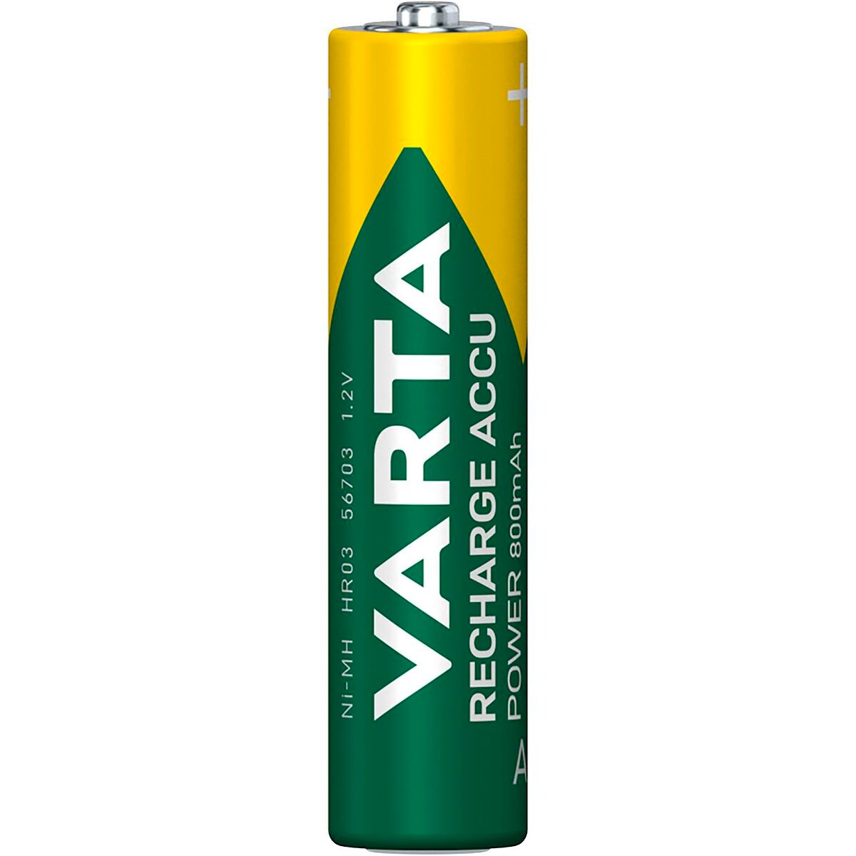 Genopladelige AAA batterier Recharge Power 800mAh 4stk