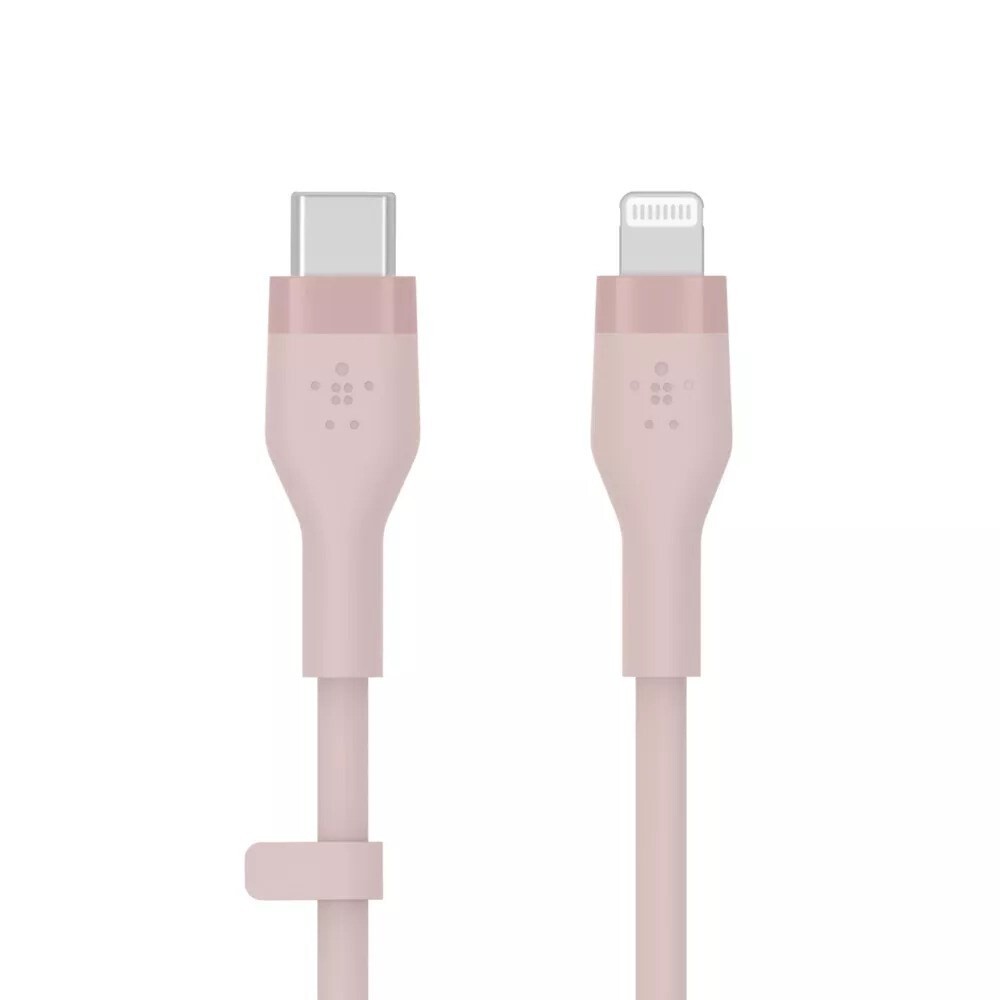 Ladekabel Belkin BOOST CHARGE USB-C to LTG Silicone, Pink (2m)