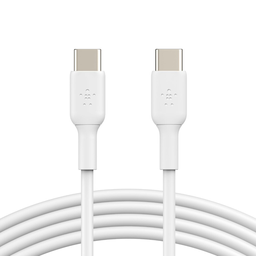 USB-C Kabel - Belkin BOOST CHARGE USB-C til USB-C - 2M - Hvid