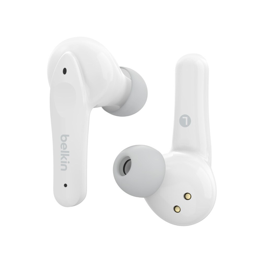 Trådløse høretelefoner - Belkin SOUNDFORM Nano True Wireless Earbuds - Hvid