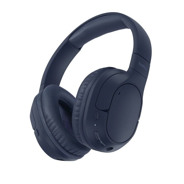 4 stk. Høretelefoner, Belkin SoundForm surround wireless headphones, blue
