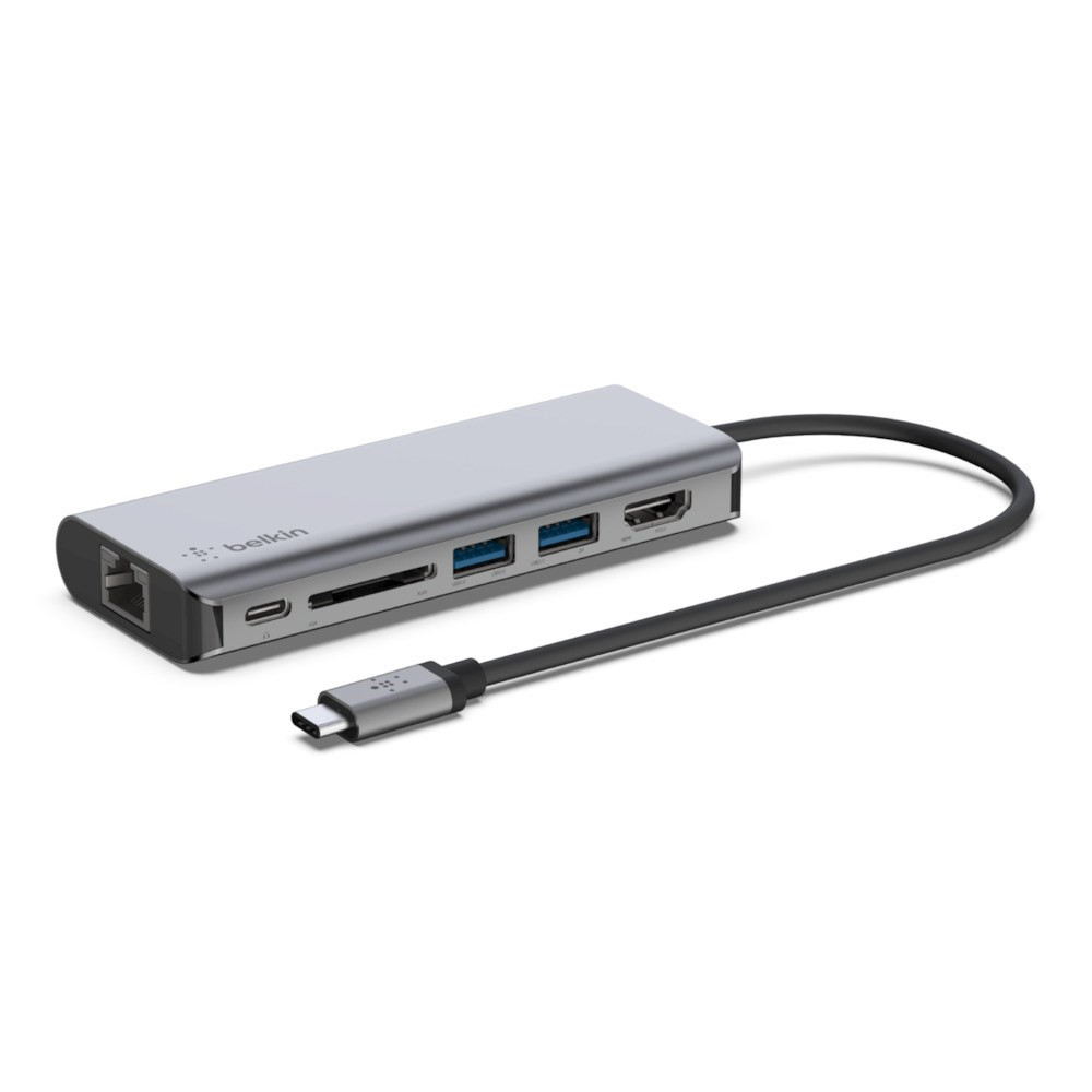 Adapter Belkin USB-C 6-in-1 Multiport