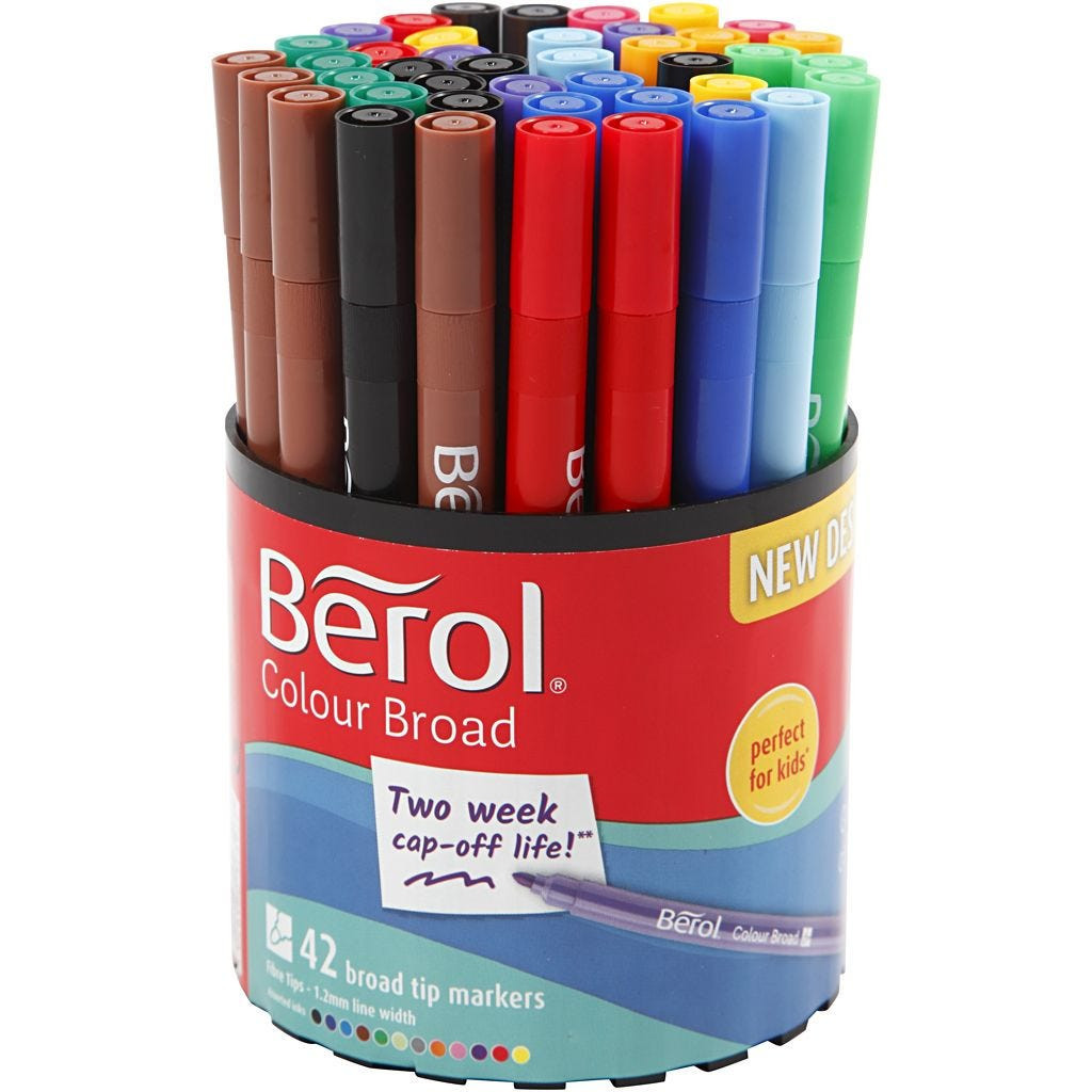 Tusch Berol 0.6 mm fine 42stk