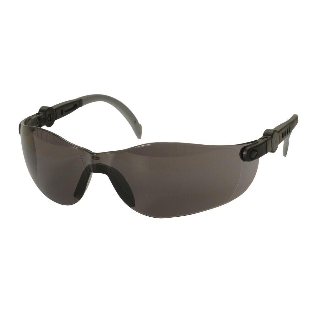 Beskyttelsesbrille, THOR Vision, One size, sort, antirids, justerbare stænger, flergangs - 12 stk