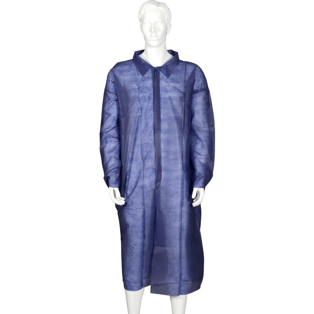 Besøgsjakke - ABENA Classic L/XL - PP - Mørkeblå - 50 stk