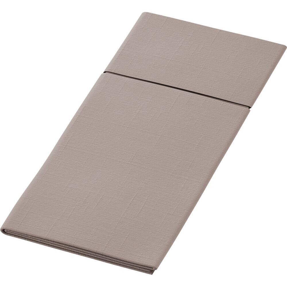 Bestikserviet, Duniletto Slim, 1/8 fold, 40x33cm, greige - 260 stk