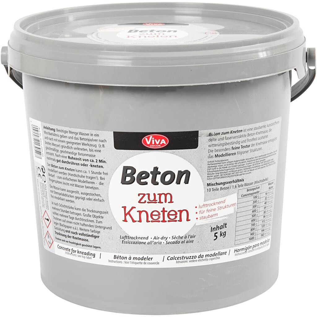 Beton til modellering grå | 5000 gram