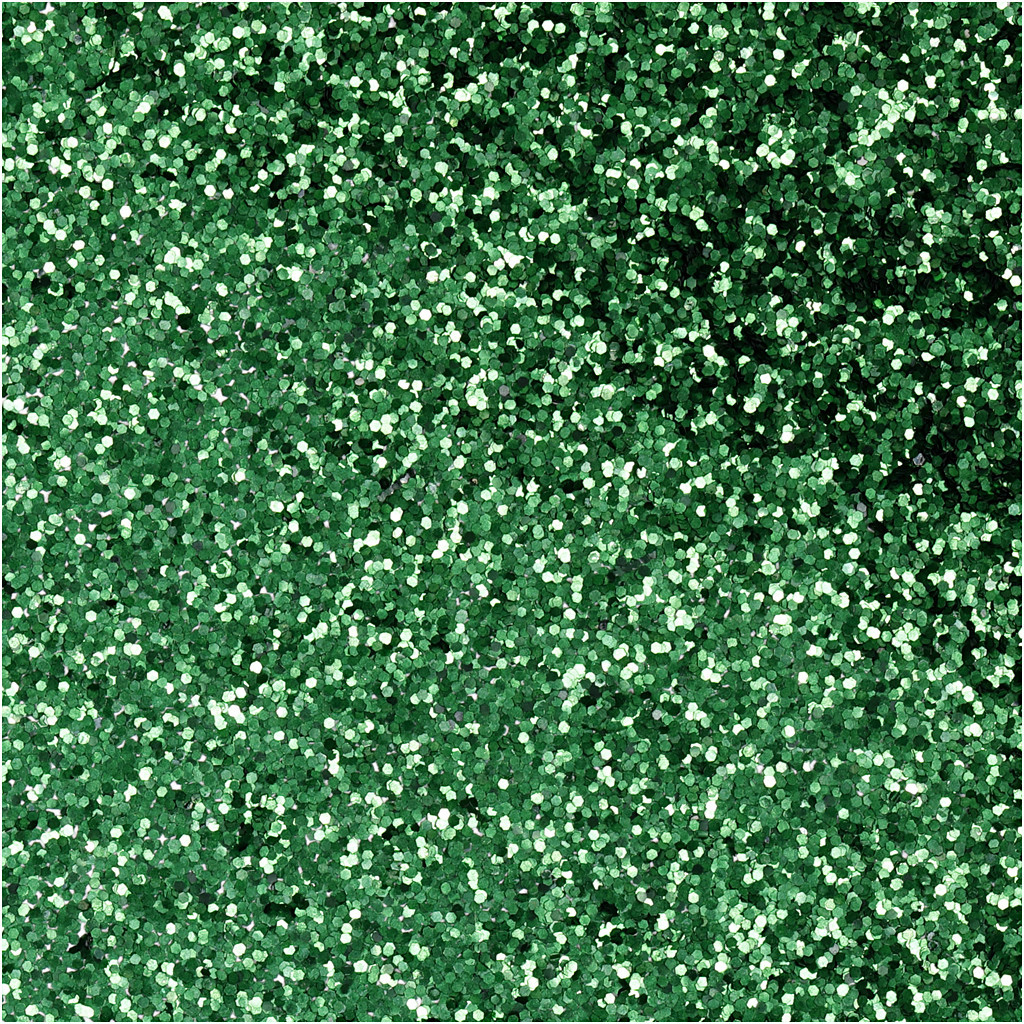 Glimmer i grøn - bionedbrydeligt 0,4mm - 10g