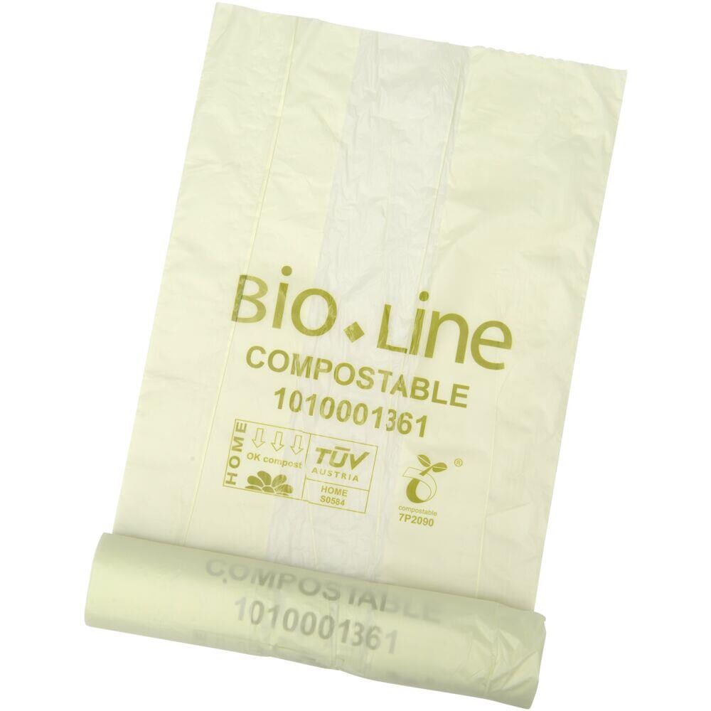 Bioposer ABENA Bio-Line 15 L grøn 45x45cm - 50 stk pr rulle - 40 ruller