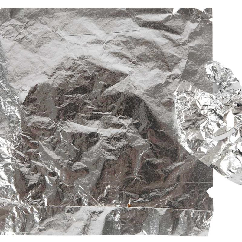 Bladsølv – 16×16 cm – 25 ark