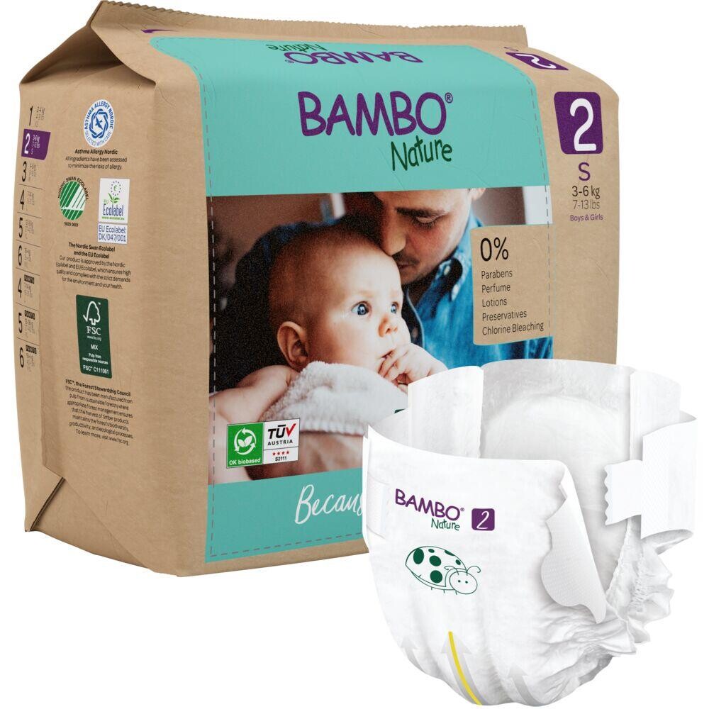 Bleer Bambo Nature 2 papirspose 3-6 kg - 180 stk