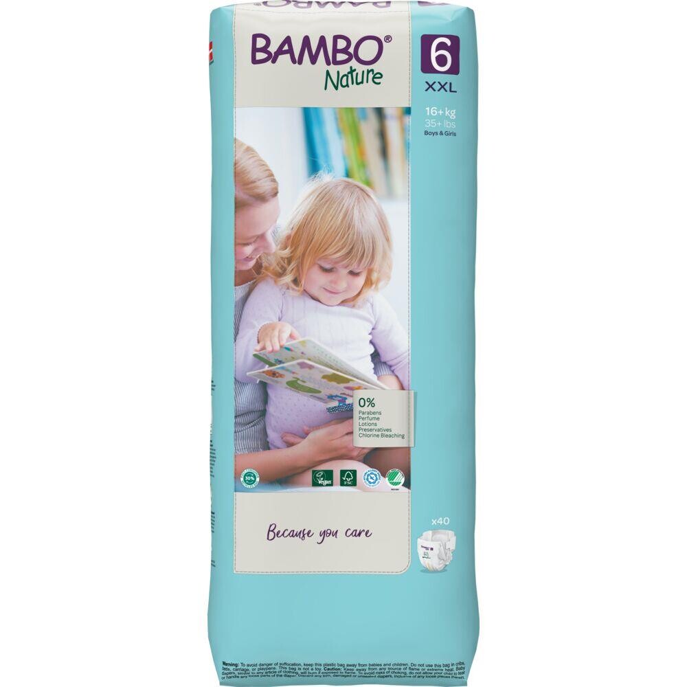 Bleer Bambo Nature str. 6 tall pack - 120 stk