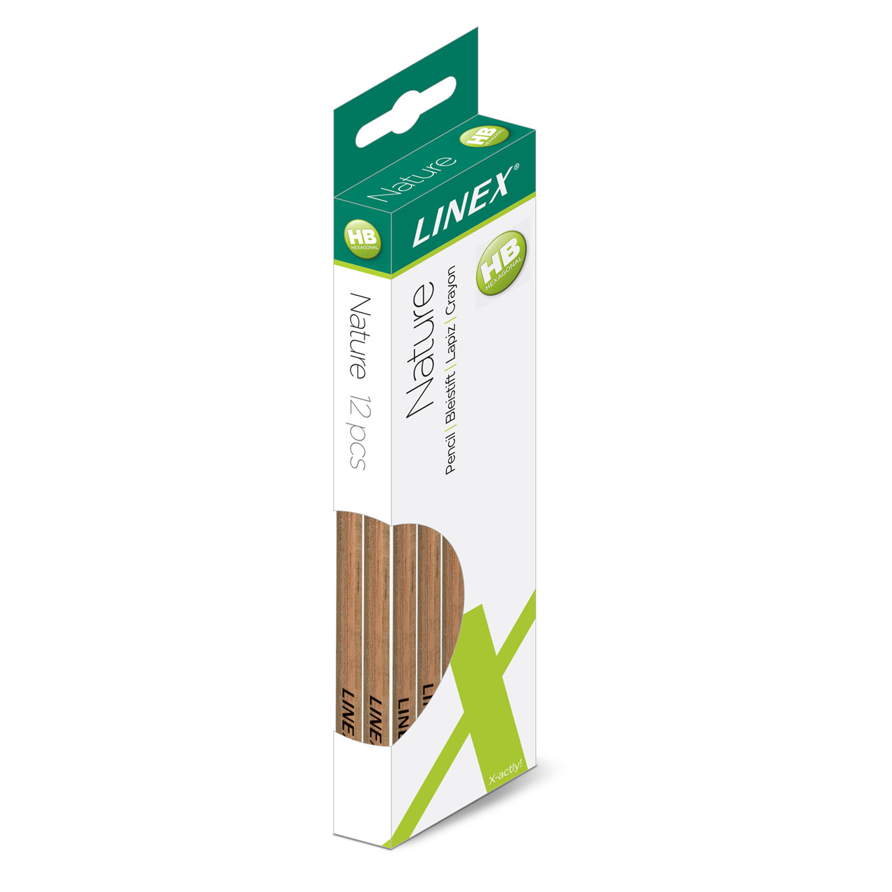Blyanter Linex Nature NWP100 - HB - 12 stk