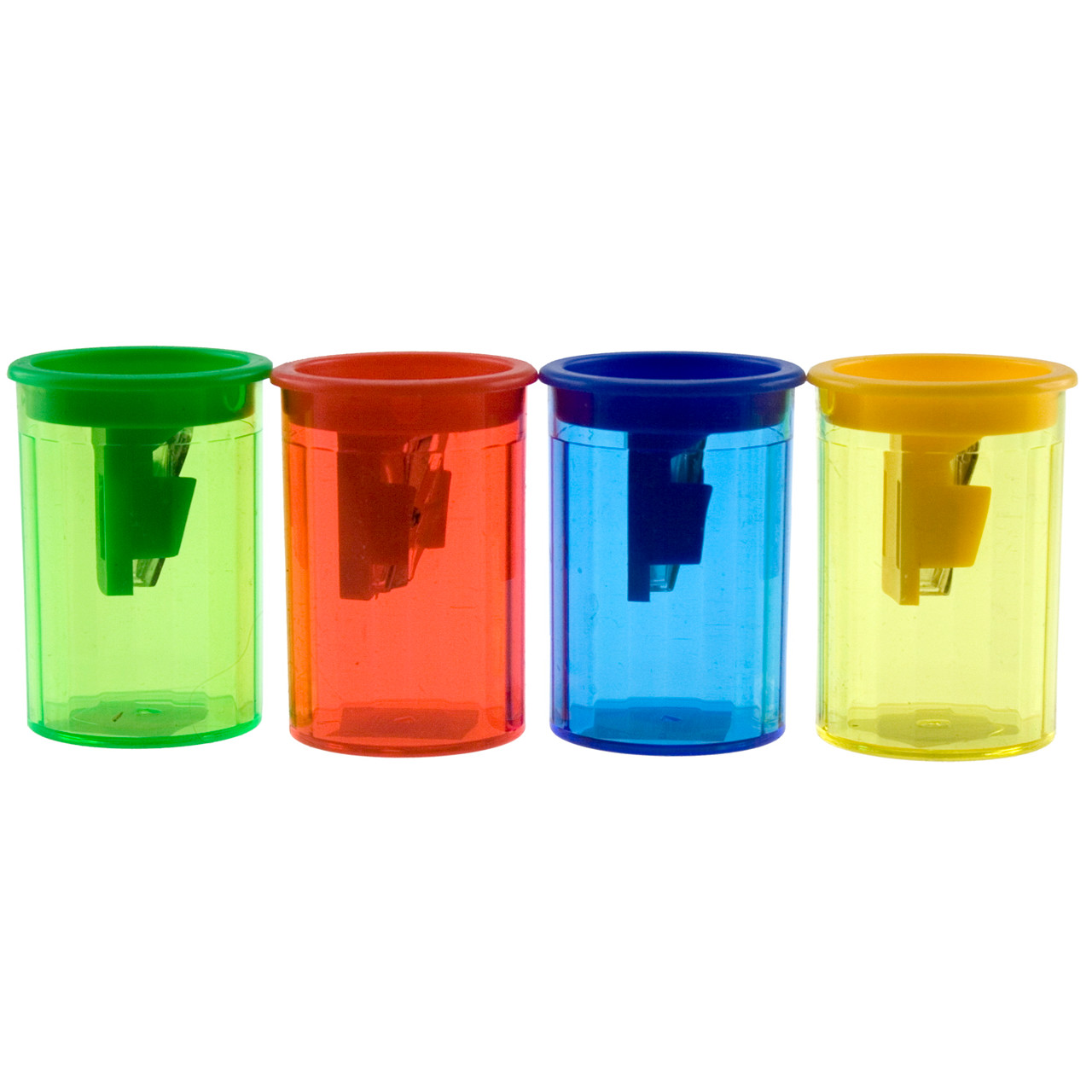Blyantspidser med opsamler - Assorteret farver 1 stk