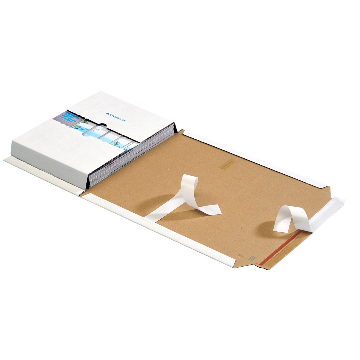 Bogomslag Multiwell 2 serie - 64 330x270x20-75mm - 25 stk
