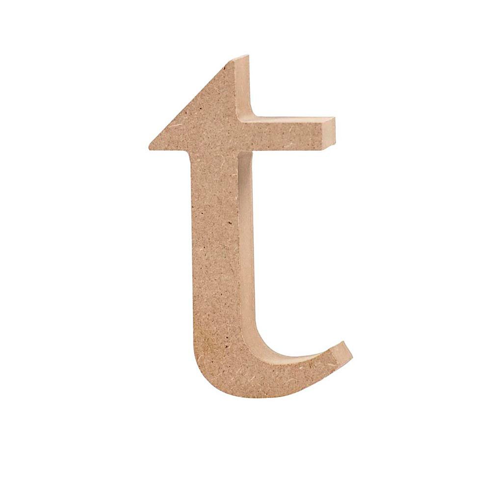Bogstav højde 10 cm tykkelse 2 cm t | MDF