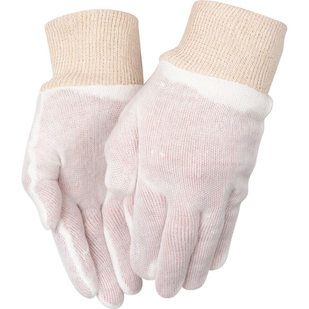 Bomuldshandske - ABENA - Str. 10 - Bomuld/Polyester - 12 par