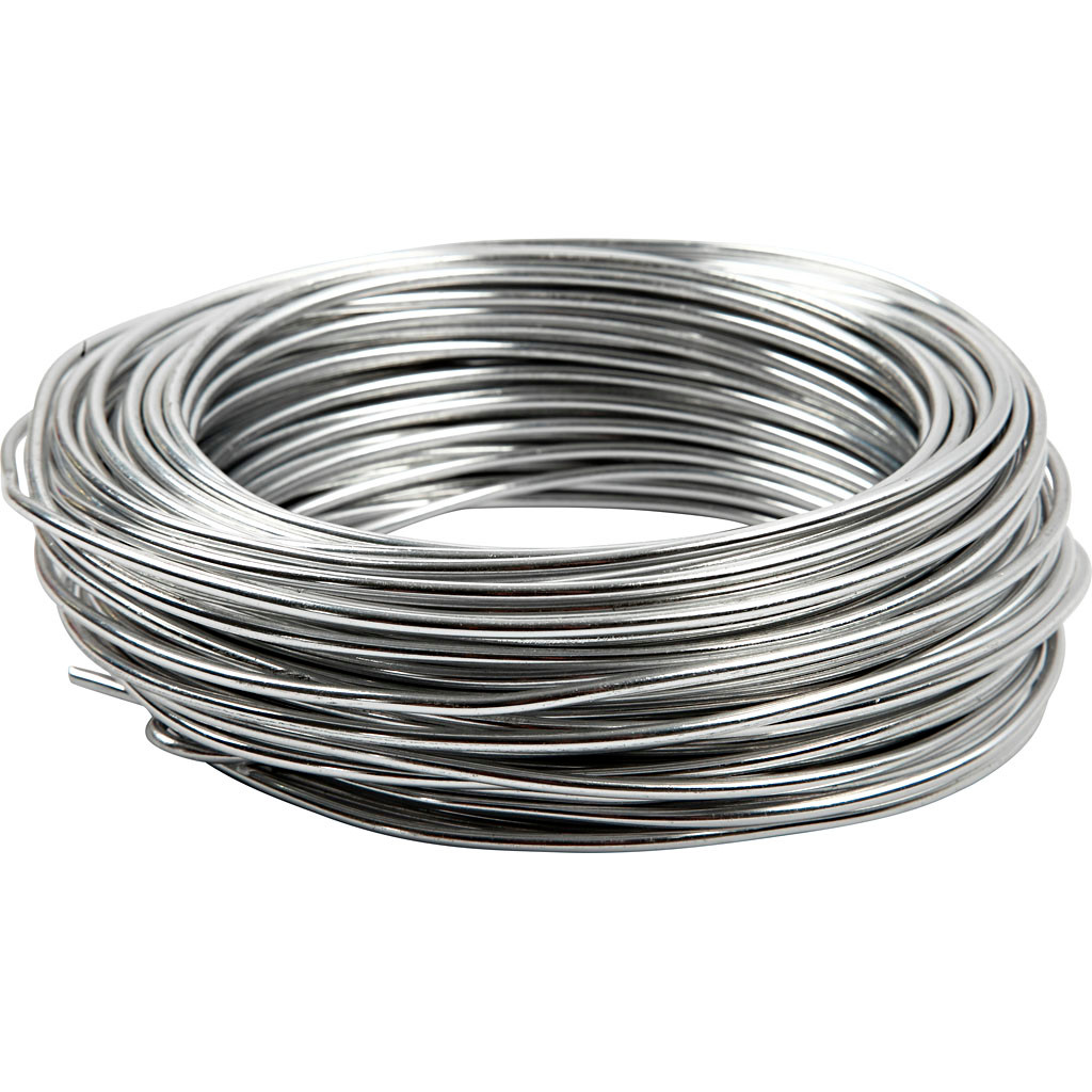 Bonzaitråd 3 mm sølv - 29 meter