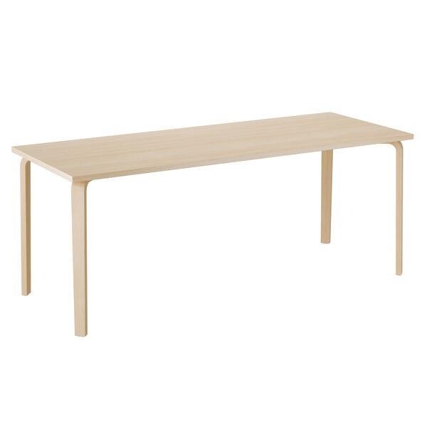 Børnebord Emma 1800x700x720 mm Birk laminat