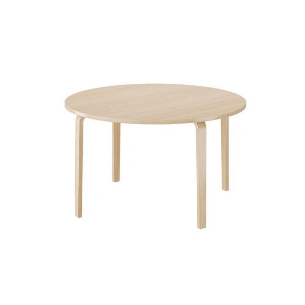 Børnebord Emma Ø1200x720 mm Birk laminat