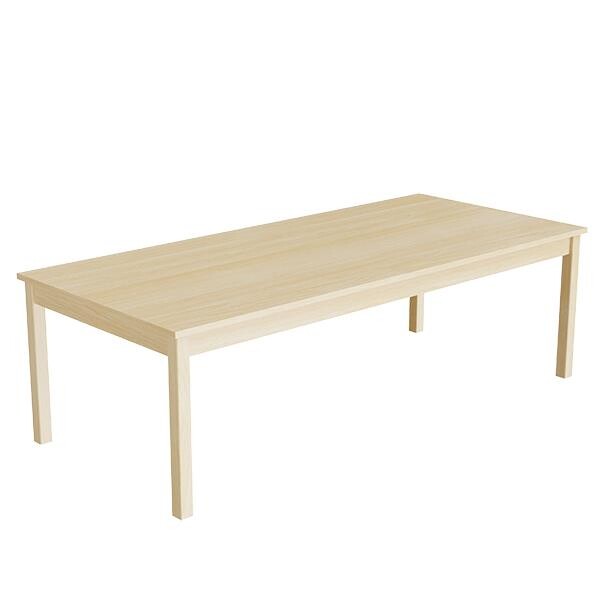 Bord Lovis 601, L1800xB800x550 mm, lyddæmpende birk laminat