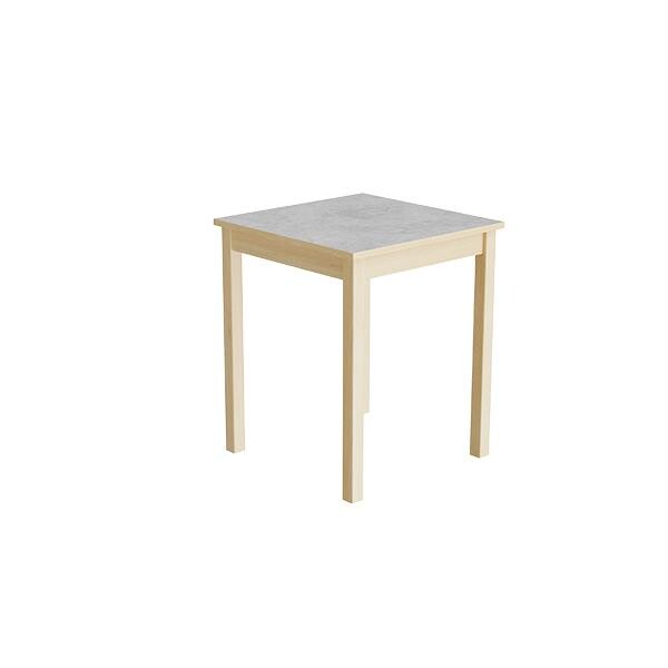 Bord Lovis 601, L600xB600xH720 mm, lyddæmpende linoleum