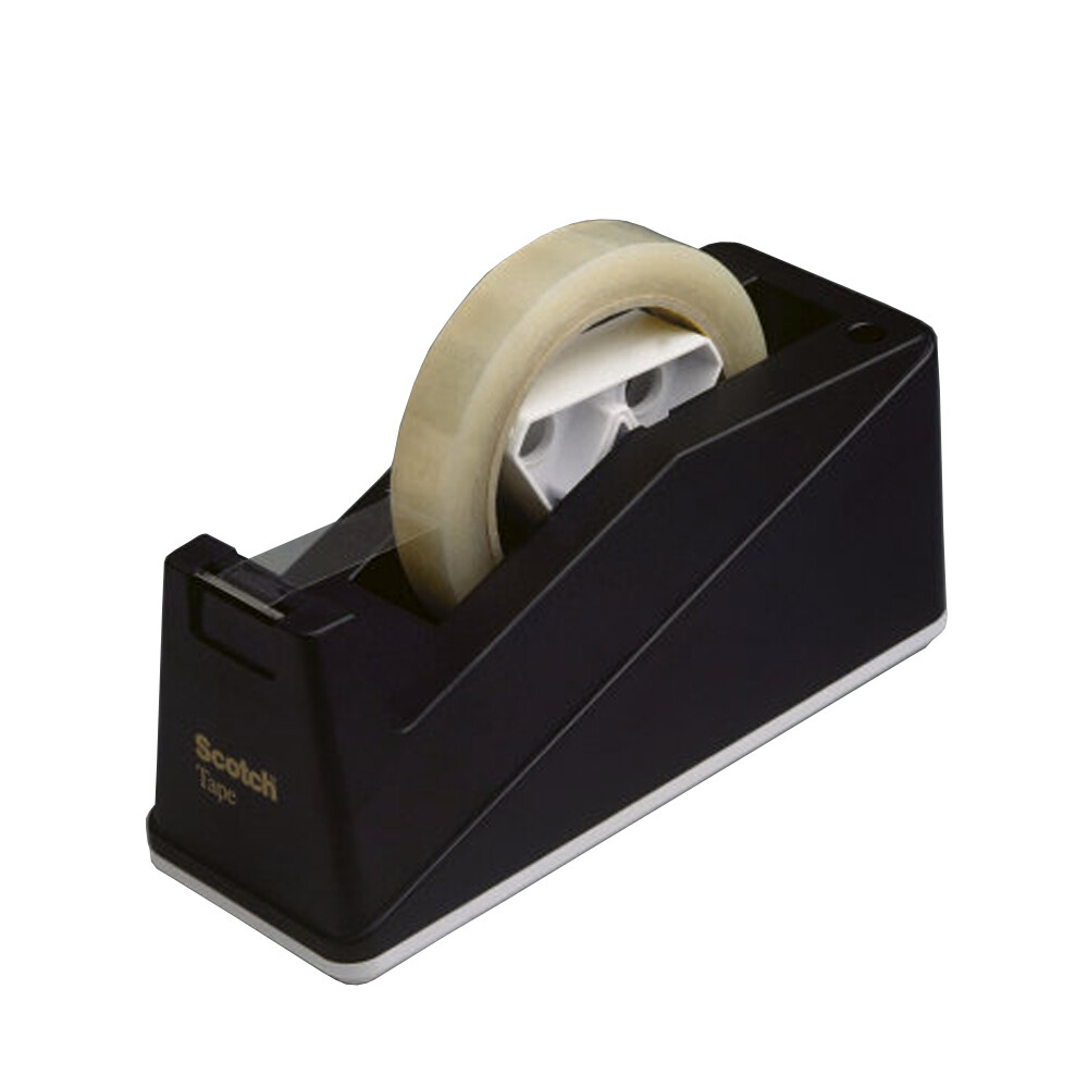 Borddispenser til Scotch kontortape C10 - sort