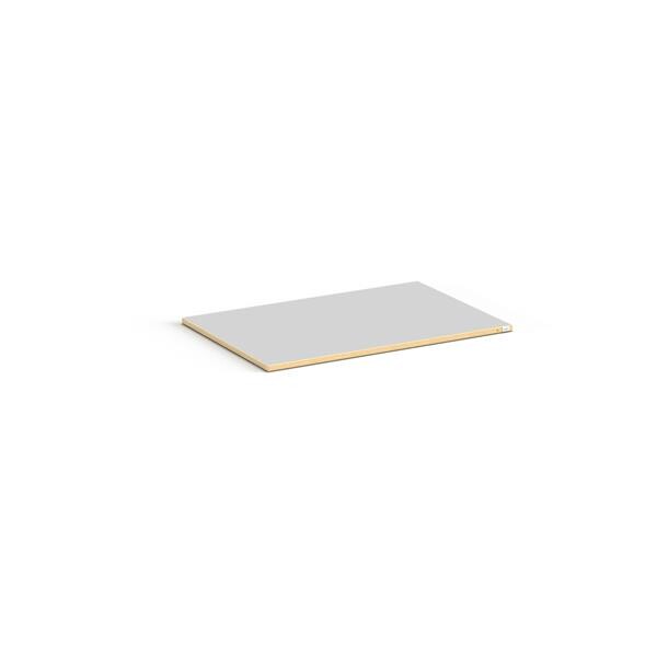 Bordplade ESD 24mm 800x620mm Lys grå Linoleum