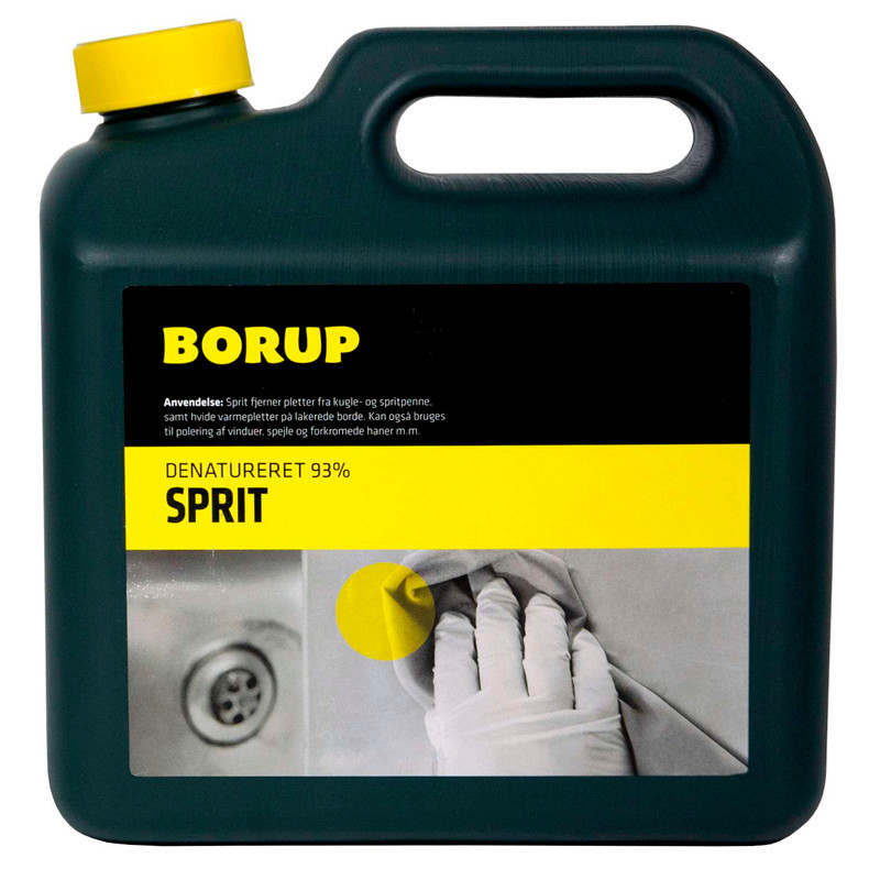 Sprit - Borup 93% denatureret - 2,5L