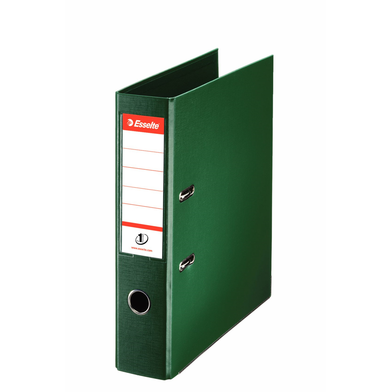 Brevordnere A4 Esselte No 1 med 75 mm ryg 811360 - Grøn - 10 stk
