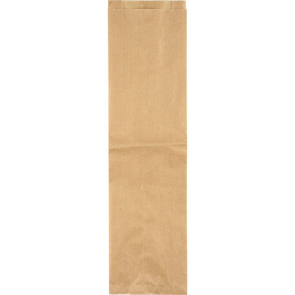 Brødpose, 48x13x5cm, brun, papir, uden rude - 1000 stk