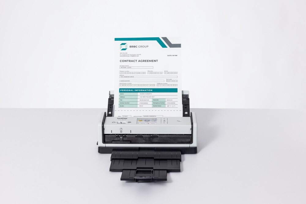 Scanner Brother ADS-1800W Compact Document Scanner Duplex, Wi-Fi, LCD