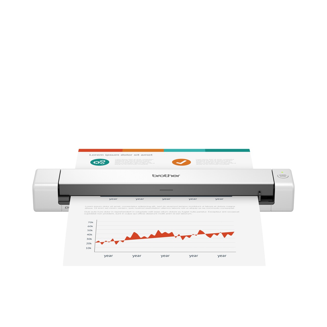 Mobil scanner Brother DS640 usb