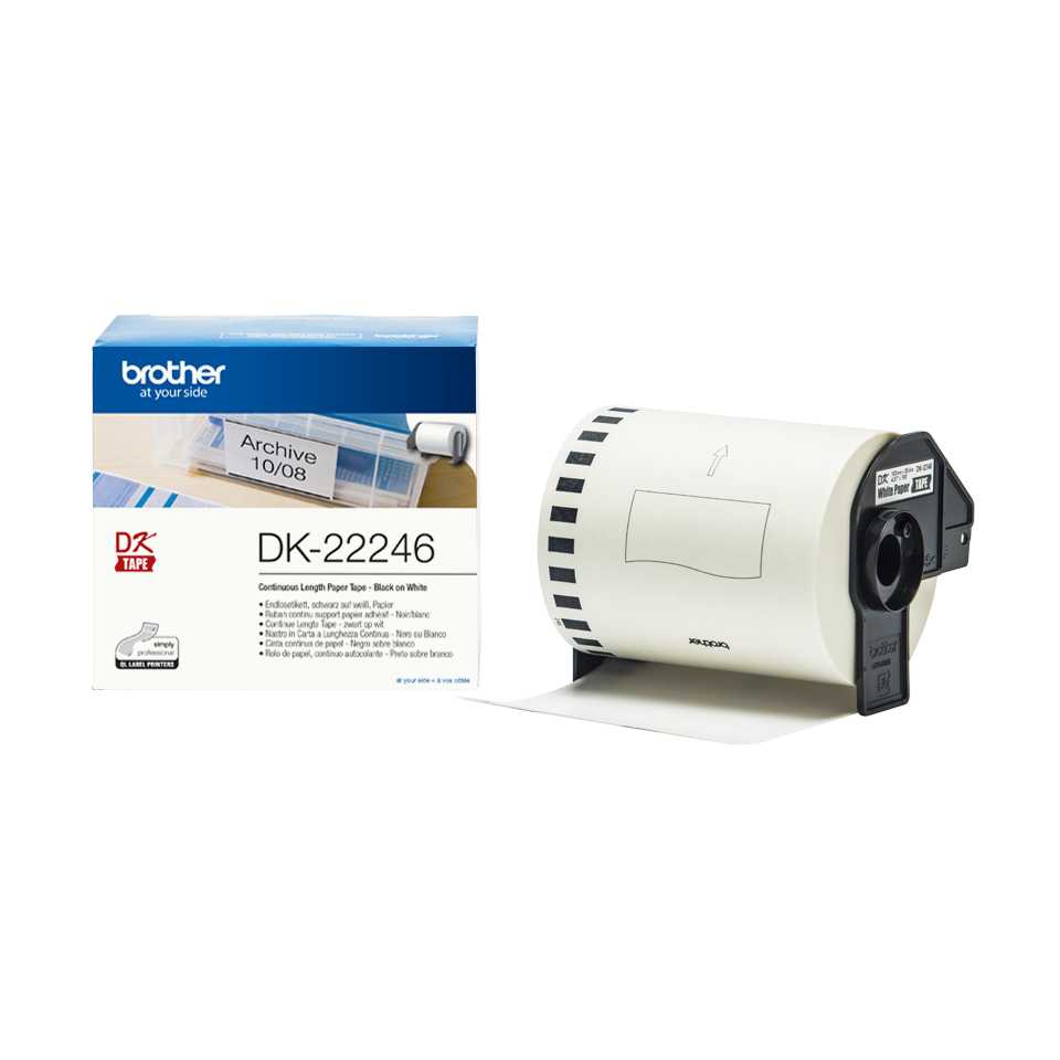 Brother free paper tape 103mmx30,48m
