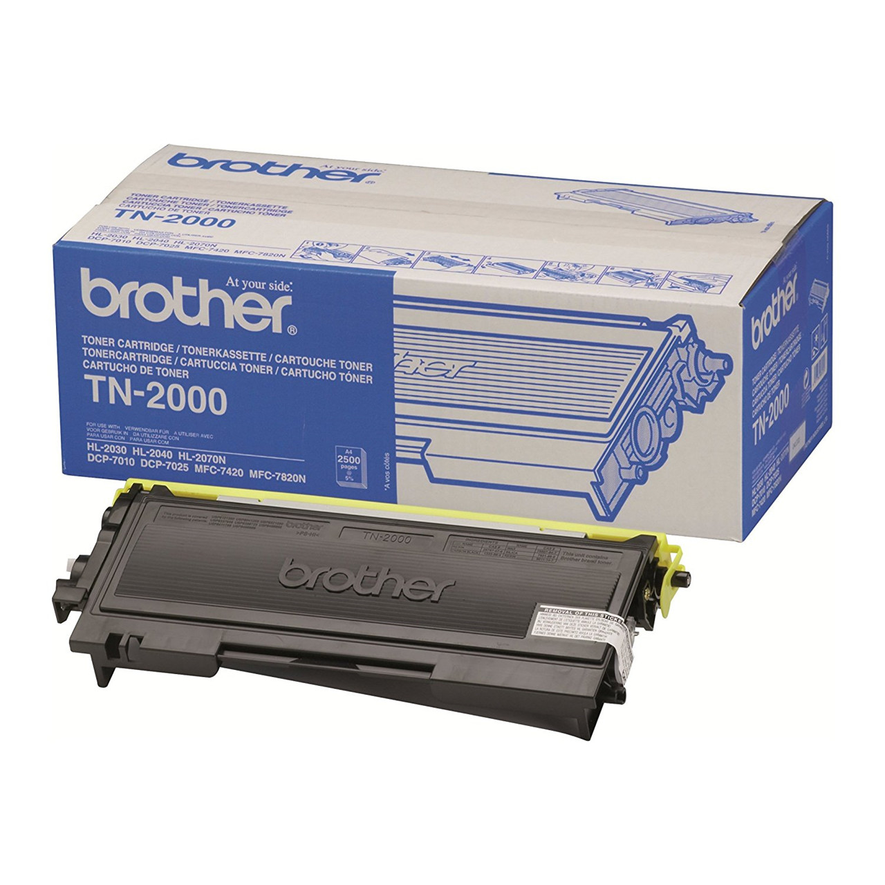 Toner - Brother HL 2030 - Sort - 2500 sider