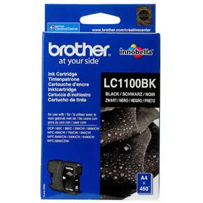Brother LC1100BK blækpatron sort - original