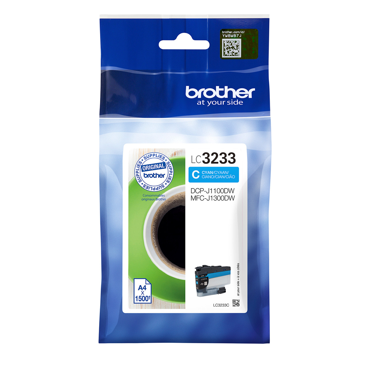 Brother LC3233M ink cartridge Cyan 1.5K