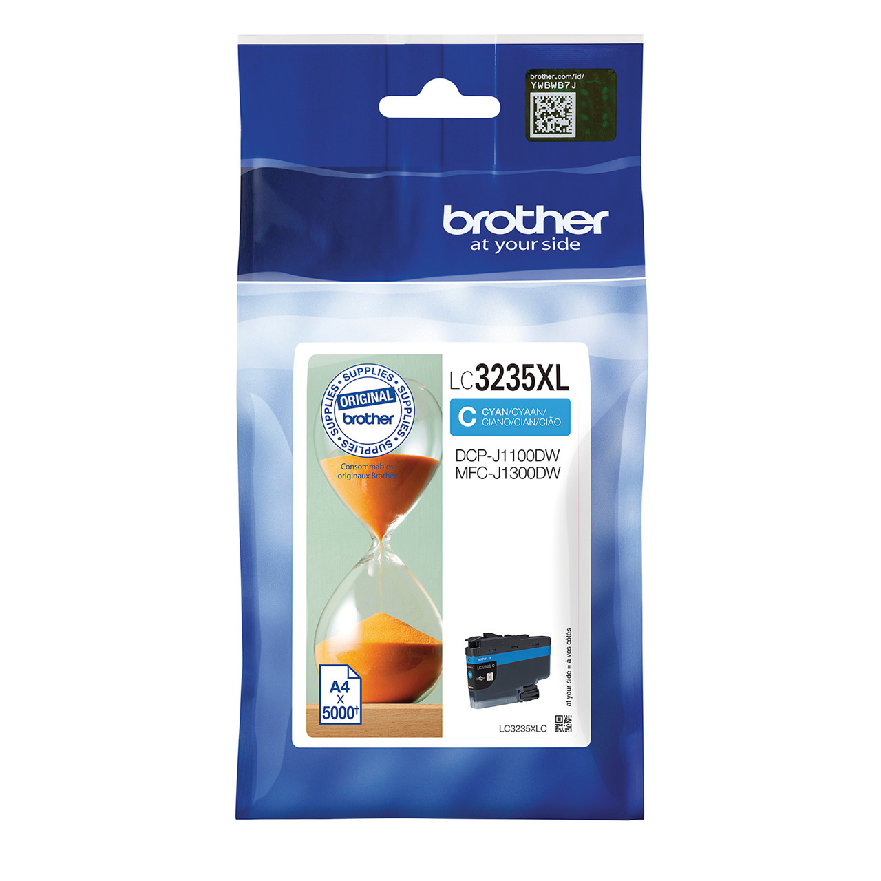 Brother LC3235XLC ink cartridge cyan 5K