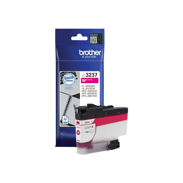 Brother LC3237 blækpatron magenta - 1500 sider