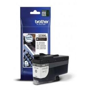 Blækpatron - Brother LC3239XLBK Sort - 6.000 sider