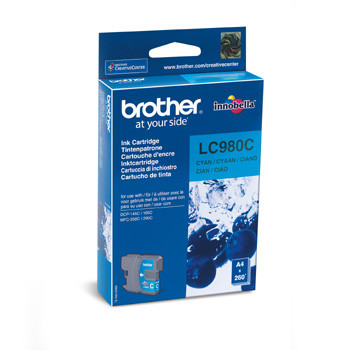 Brother LC980C ink cartridge cyan 260 pages