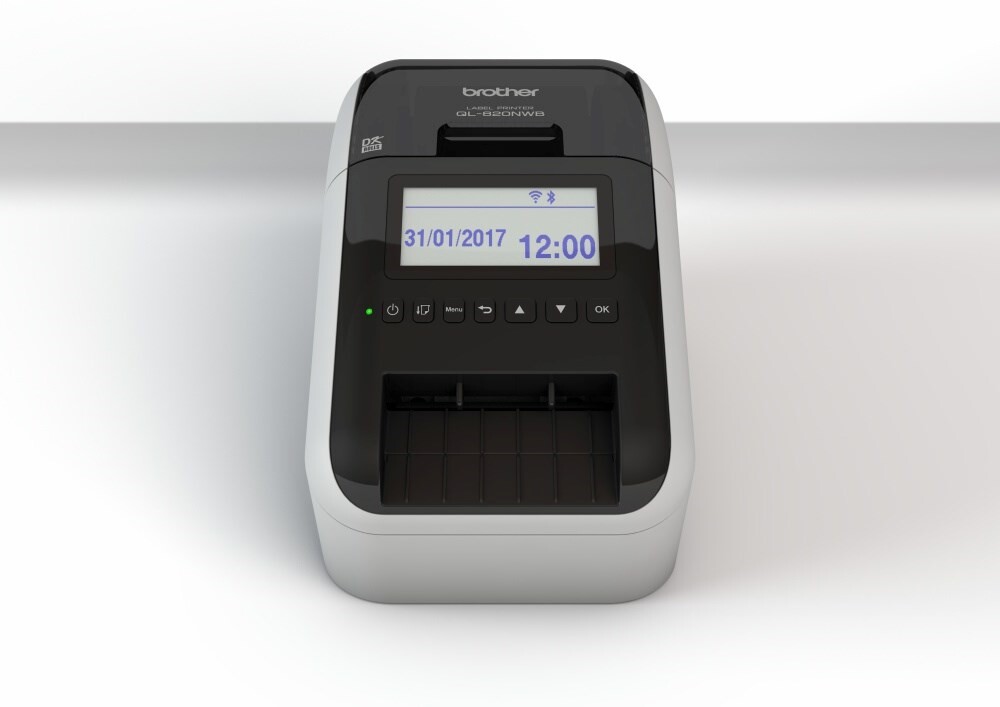Etiketprinter - Brother QL-820NWB - Termisk - 62 mm - USB/Wi-Fi/Bluetooth