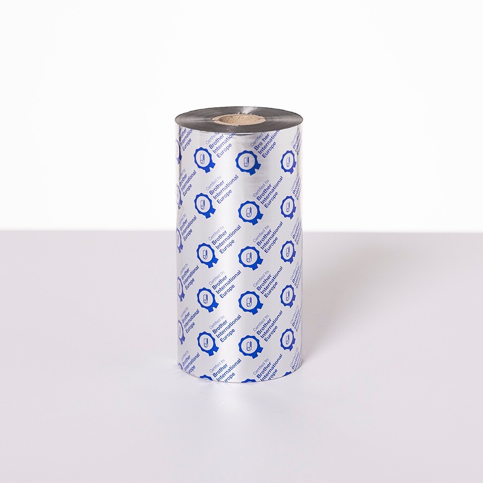Brother Ribbon, standard wax/resin, width 154mm, length 450m